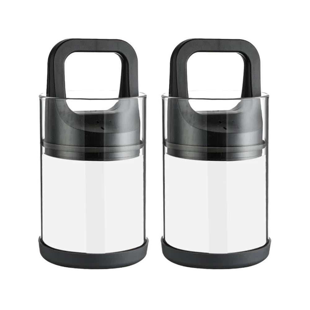Clear Container Coffee Cans Vented and Vacuum Sealed Beans Fresh Keeping Tank Moisture Proof Storage