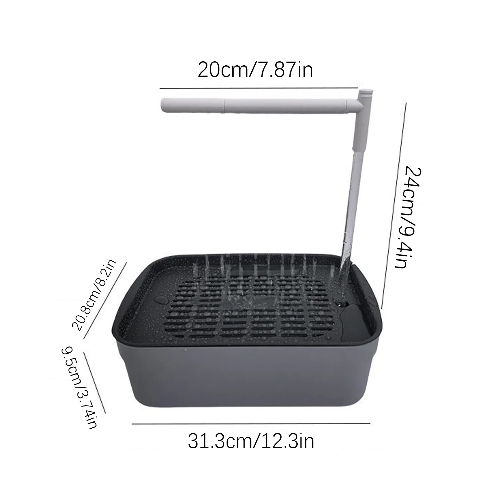 Automatic Bird Shower Tub Automatic Birdbath With Governor Bird Automatic Bathtub Swimming Pool For Small Pets Birds Parrots