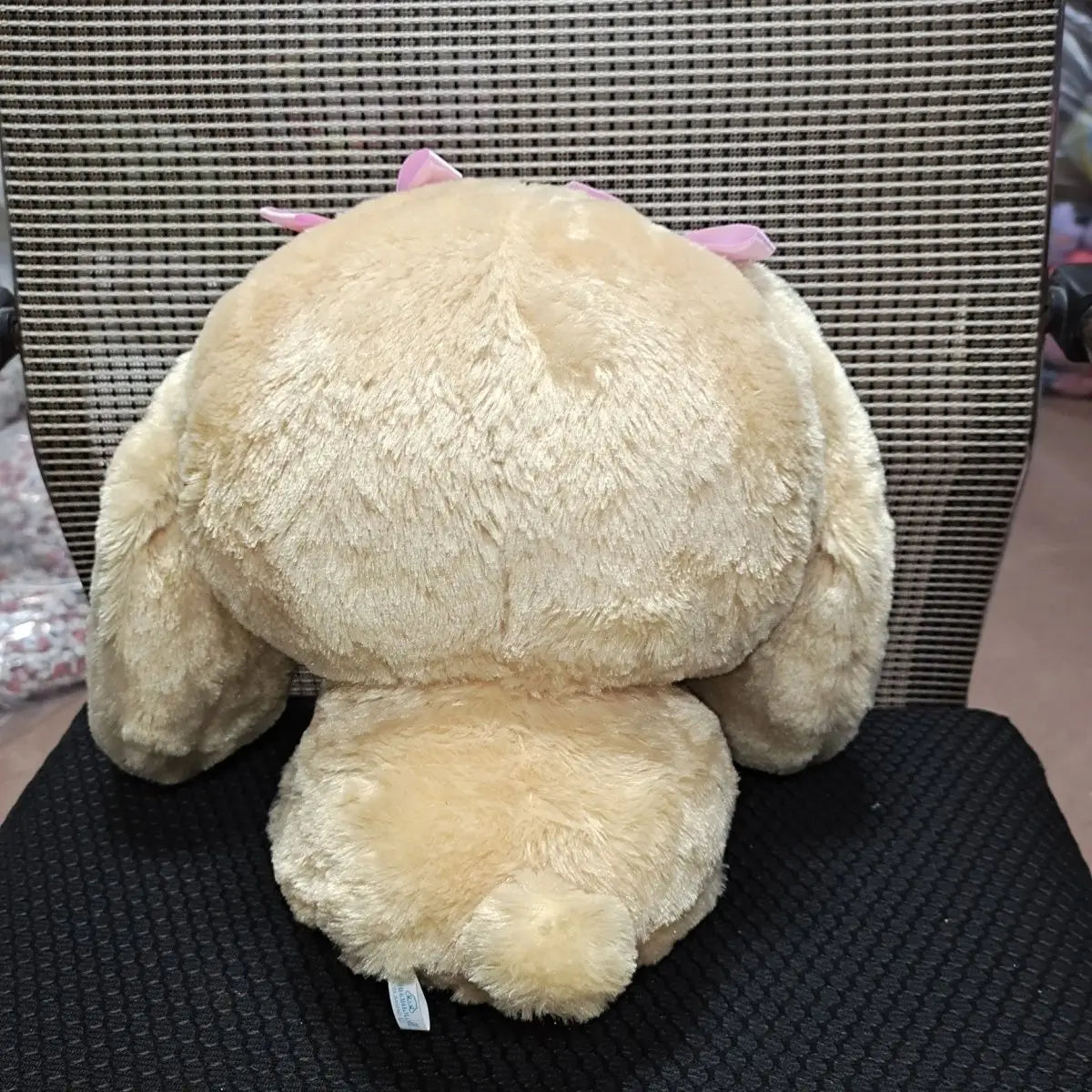 Sanrio Cinnamon Sitting Posture Plush Toy Sofa Decoration Home Pillow Bedhead Ornament Photo Still Life Props Birthday Gift