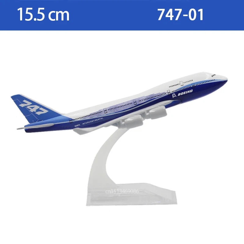15CM 6inch Diecast Alloy 747 British Malaysia Airways B747 Airlines For Collection Friend Gift