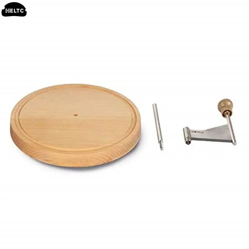 NEW Cheese Cheese Cutting Wooden Rotary Shaver Manual Kitchen Baking Chocolate Chip Scraper Flower Cutter Cheese Shredder