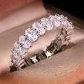 925 Sterling Silver Fashion Original Zircon Oval Ring for Women Gift Engagement Wedding Luxury High Quality Fine Jewelry