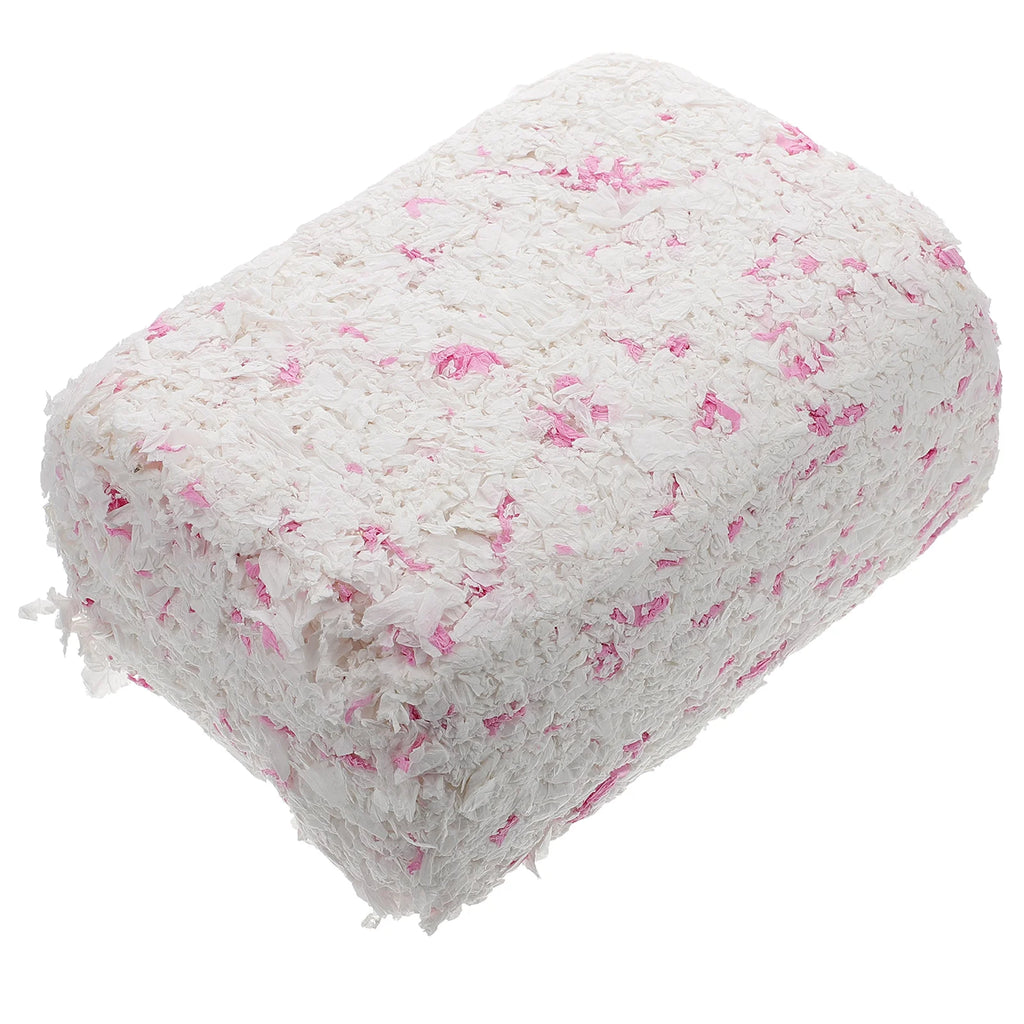 2 Pack Paper Cotton Pad Pet Bedding Material Cage Liner Shavings Rabbit Hamster Small Animal Supplies Mold Inhibiting
