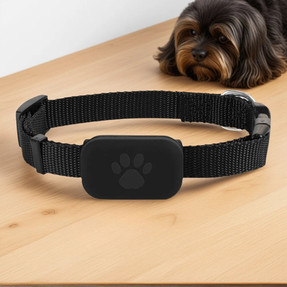Pet GPS Tracker with Adjustable Collar Dog Tracker Smart Pet Locator for Dogs & Cats