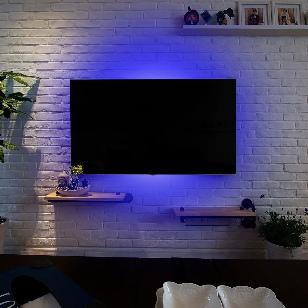 5V USB LED Strip RGB Light 5050 24key / 44key Remote Control Kit USB Power Waterproof Flexible Led Tape Adhesive TV Backlights