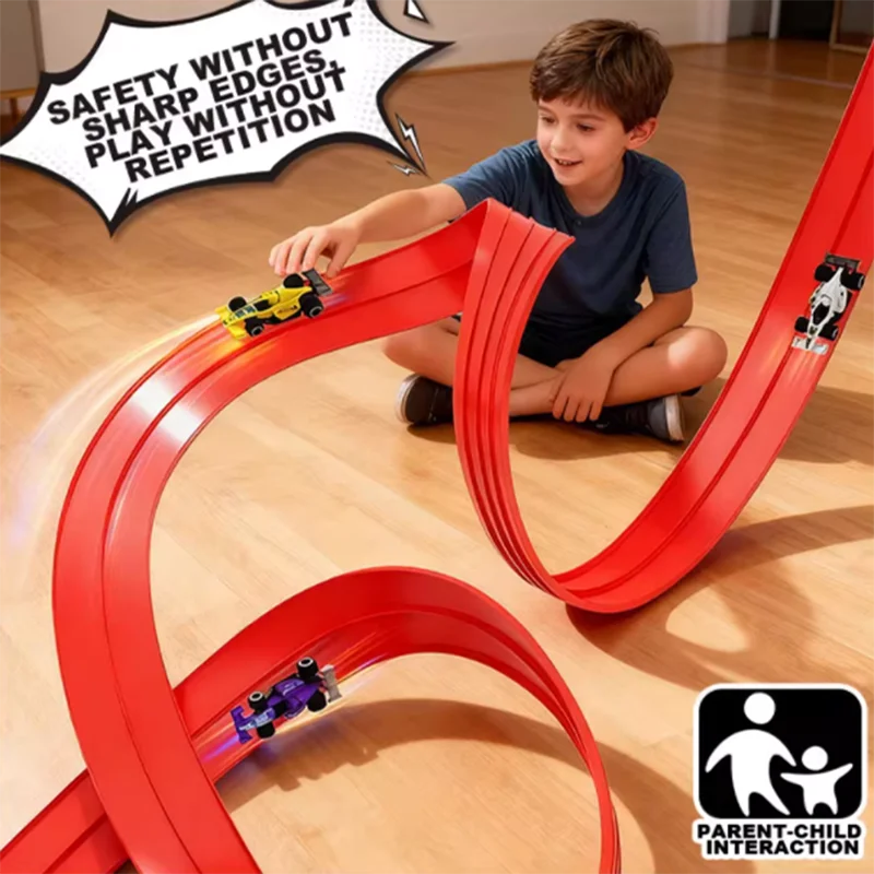 Race Track Car Ramp Toy Educational Games Racing Gliding Rail Puzzle Set For Kids Boy 2 3 4 5 Years Birthday Gifts Children Toys