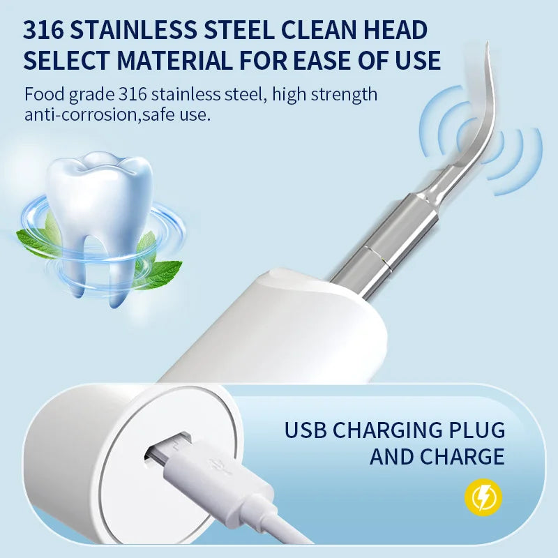 Ultrasonic Toothbrush for Dogs and Cats Removes Tartar and Plaque Pet Dental Care Kit Pet Tartar Remover Tooth Cleaning Tool