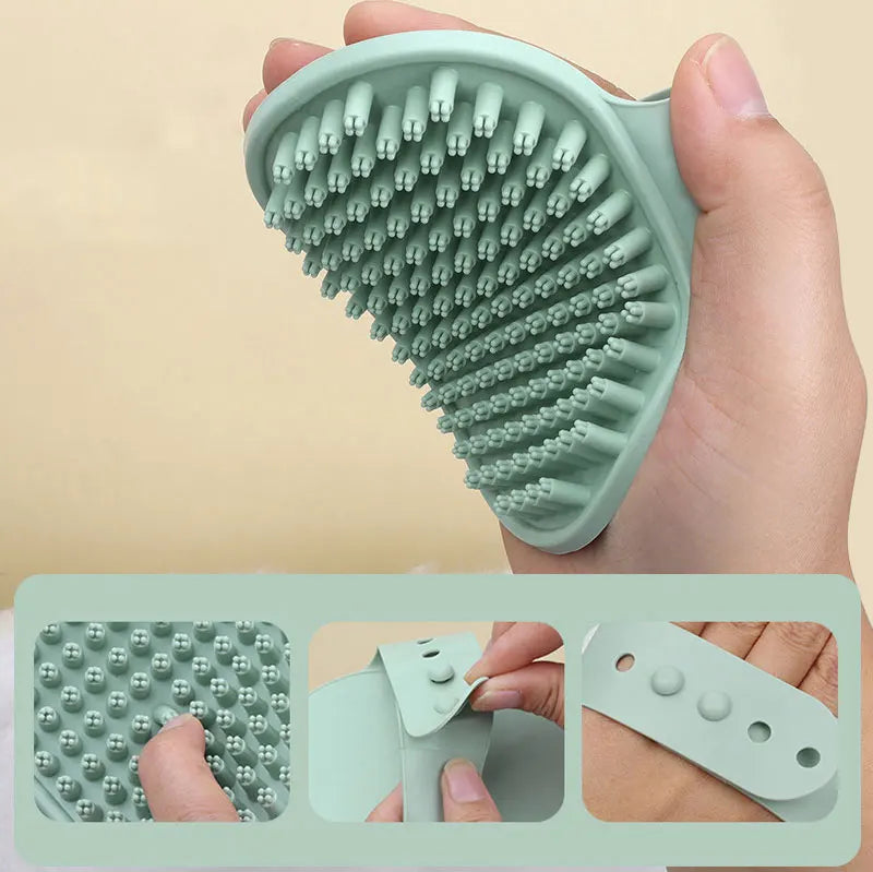 8 in 1 Dog Cat Grooming Comb Set Pet Cleaning Brush Tool Set Pet Multi-Functional Cleaning Set Cat Hair Removal Brush Kit