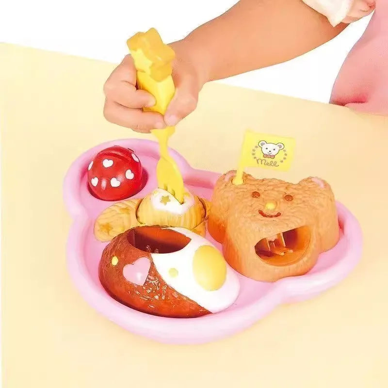 /Food Feeding Pudding Feeding Toy Early Education Simulation Role Play Kitchen Lamian Noodles Ice Cream Toy Ornament Kids Gifts.