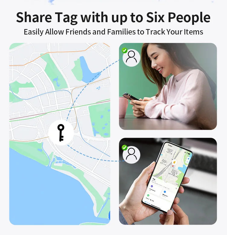 GPS Tracker for Dogs, Smart Collar Real-Time Location, No Monthly Fee, iOS Find My, IP68 Waterproof, Ultra-Slim