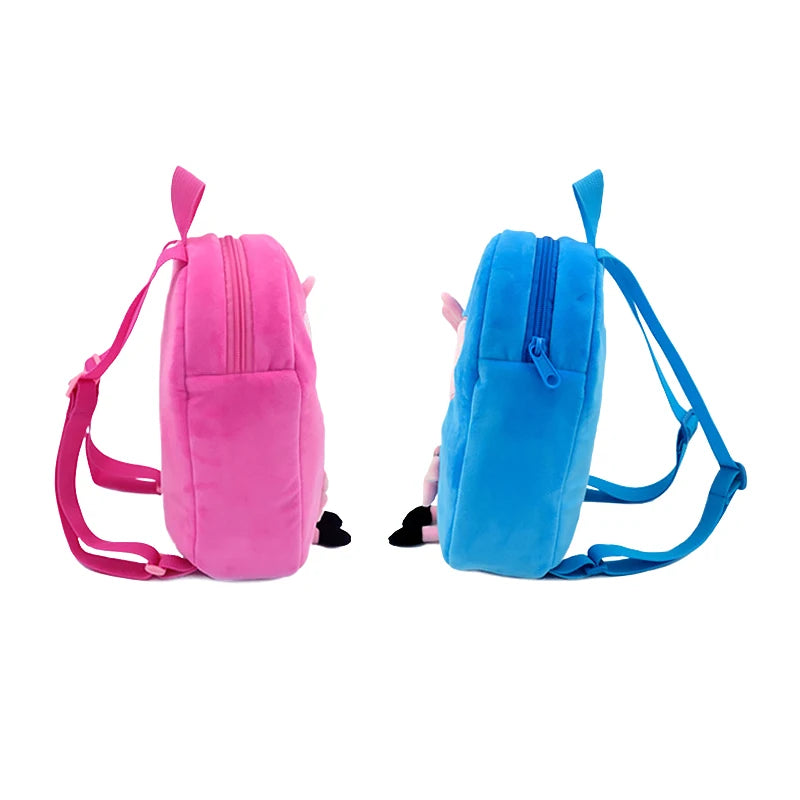 Genuine Peppa Pig 27cm Plush Backpack George Kindergarten Backpack Cartoon Shoulder Children Bag Girls Birthday Gifts Toys