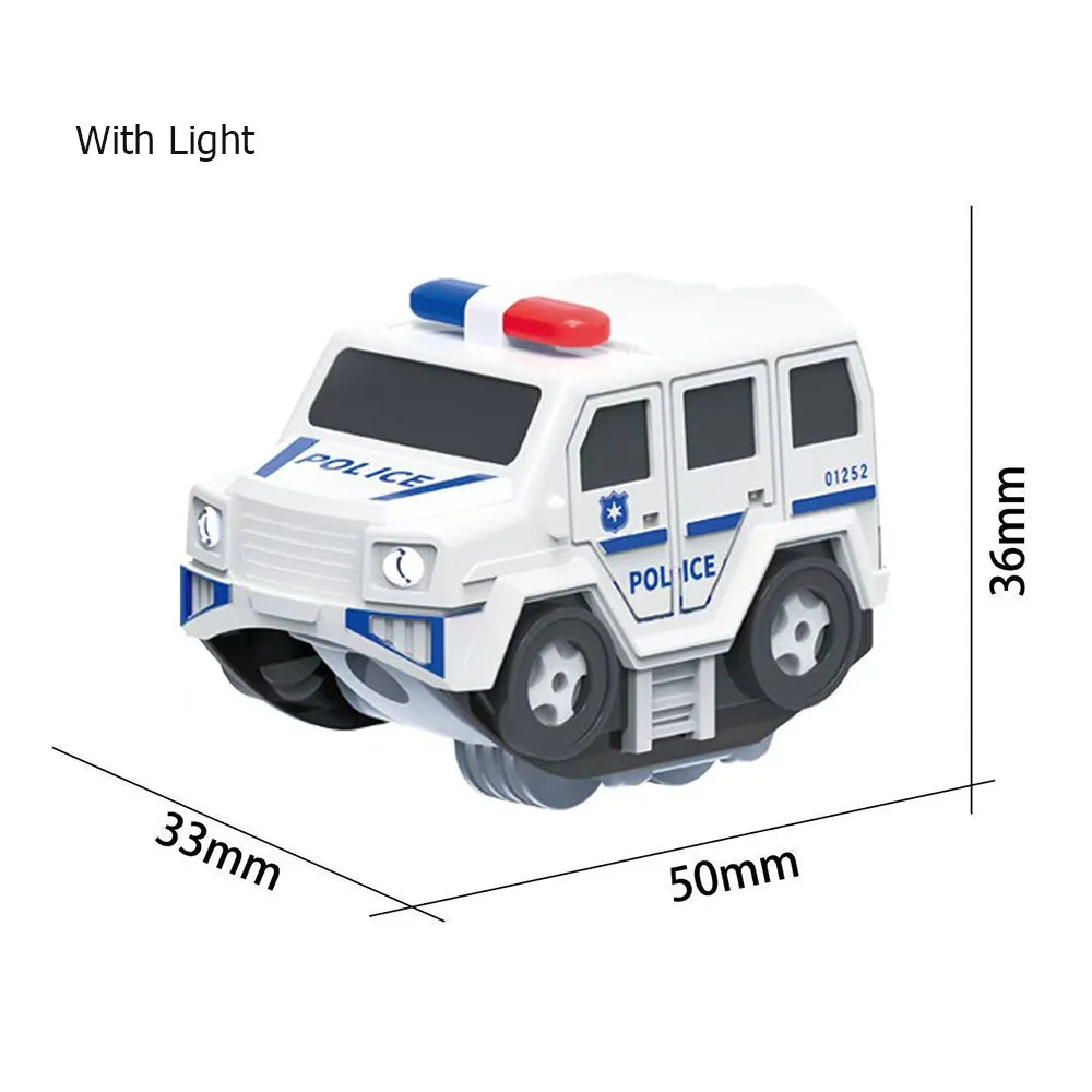 Plastic Magnetic Tracks Train Anti-gravity Intelligent Toy Railway Track Toys Smooth Steady Driving Magnetic Train Diecast Toy