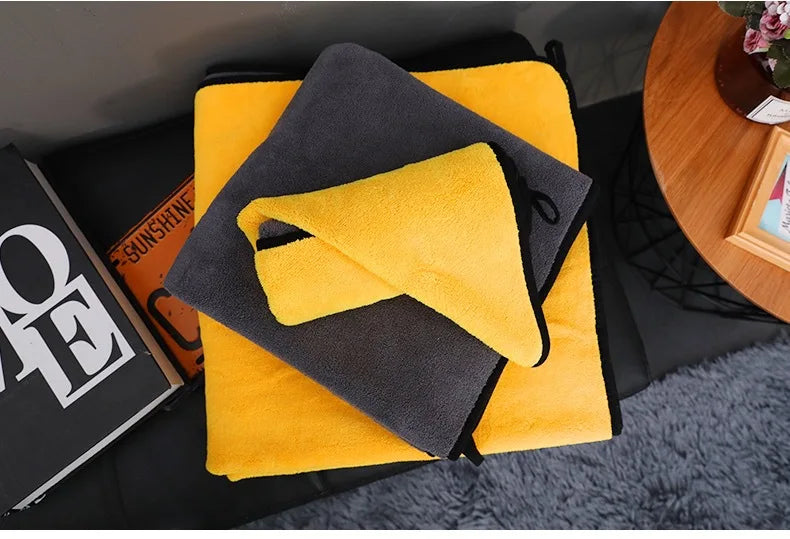 1-10pcs Pet Absorbent Towel Dog Cat Quick Drying Bath Towel Ultra-fine Fiber Super Absorbent Pet Towel Cleaning Supplies