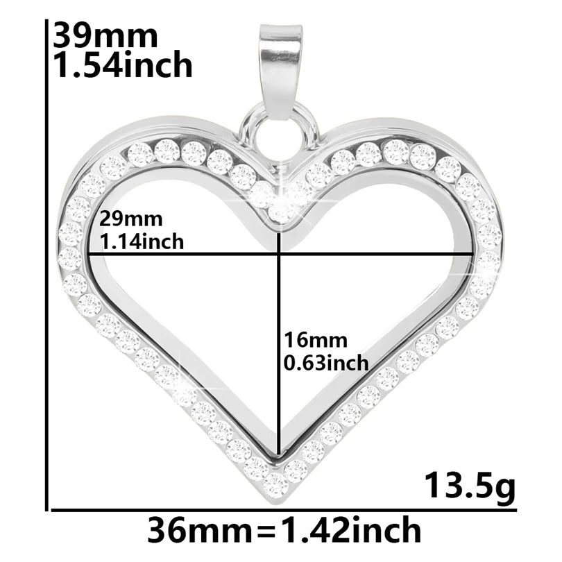 10Pcs/Lot Openable Round Living Reliquary Picture Locket Pendant Glass Floating Cremation Urn Medaillon Colgantes Jewelry Making