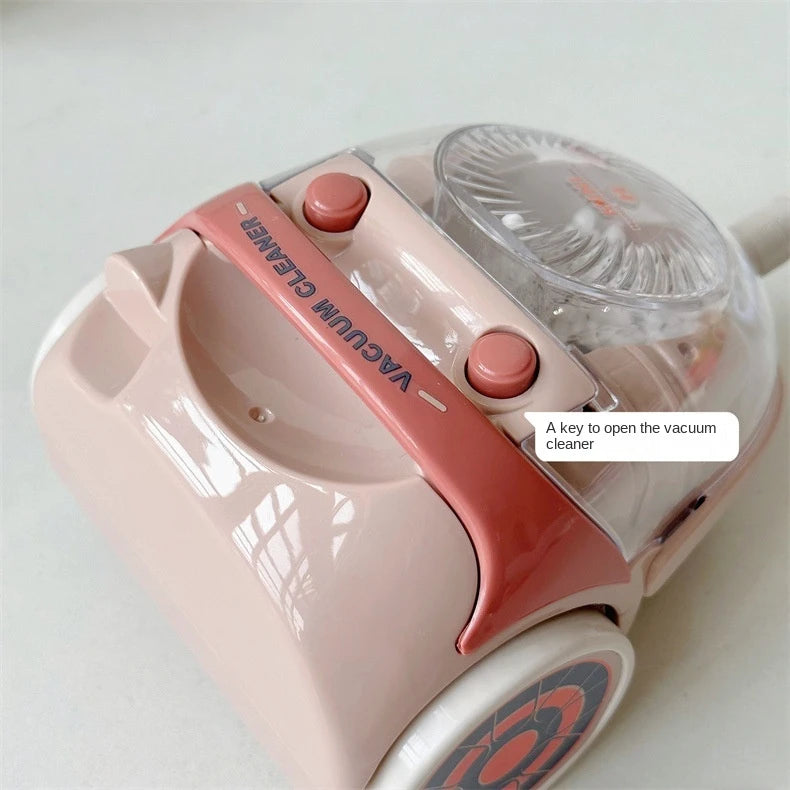 Mini Household Appliances Kitchen Toys Pretend Play Set with Coffee Maker Water Dispenser and Toaster for Kids Boys Girls Gifts