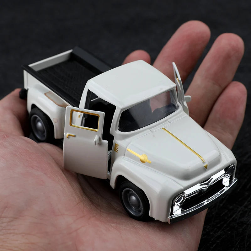 (bagged)1:38 Classical FORD F100 Pickup, Alloy Model Car, Simulated vehicle, children alloy car, boy's toy model, car ornaments