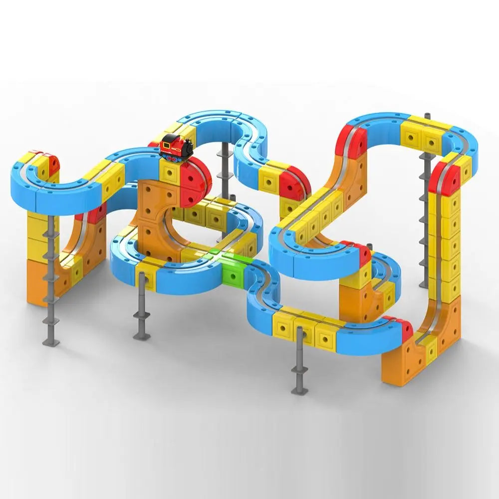 Plastic Magnetic Tracks Train Anti-gravity Smooth Steady Driving Magnetic Train Diecast Toy Intelligent Toy Railway Track Toys