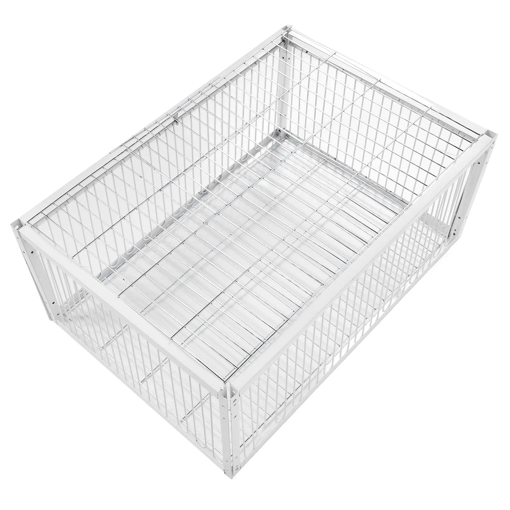 Bird Trap Cage Single Way Entry Portable Escape Proof Bird Animal Trap Cage Easy Assembly Versatile High Strength for Garden