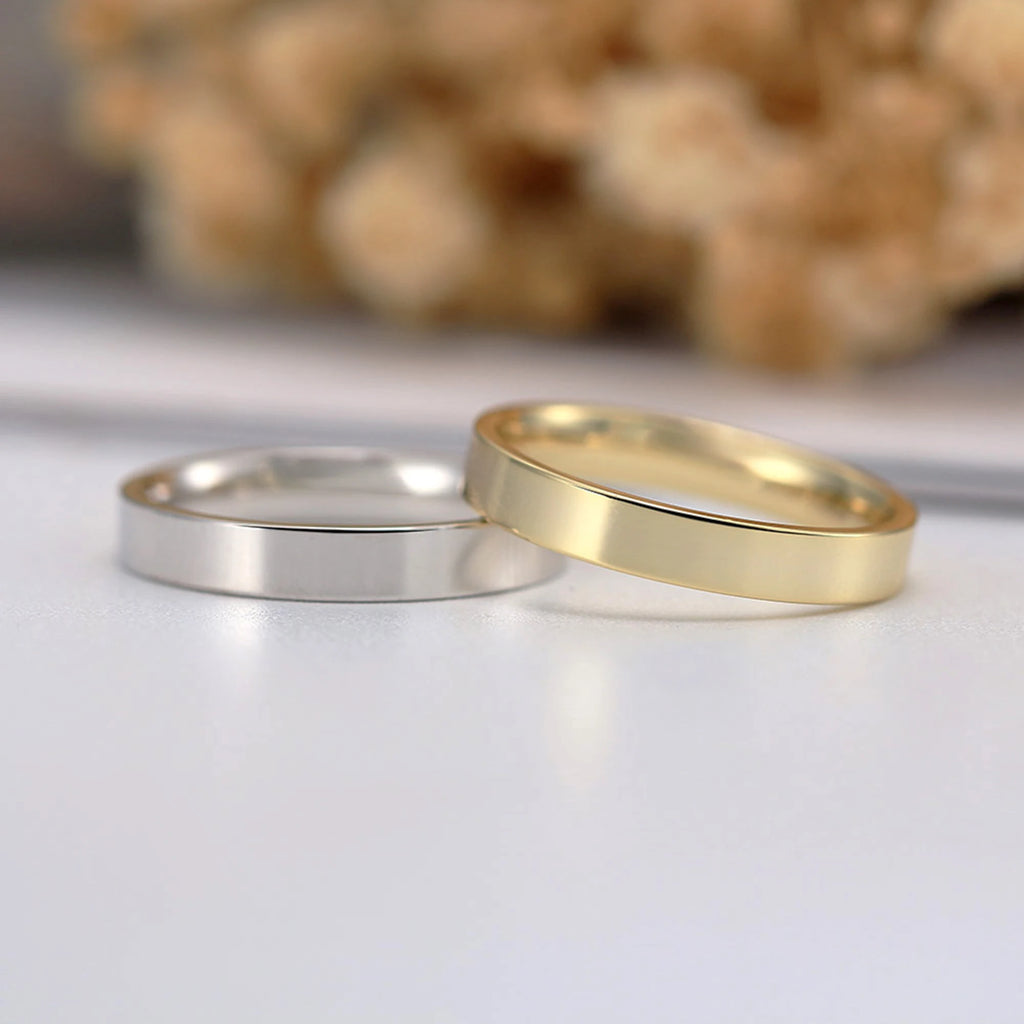 Effie Queen Fashion 925 Sterling Silver Ring Perfect Polished Simple Design Unisex Jewelry Propose Wedding Jewelry Gift APR33