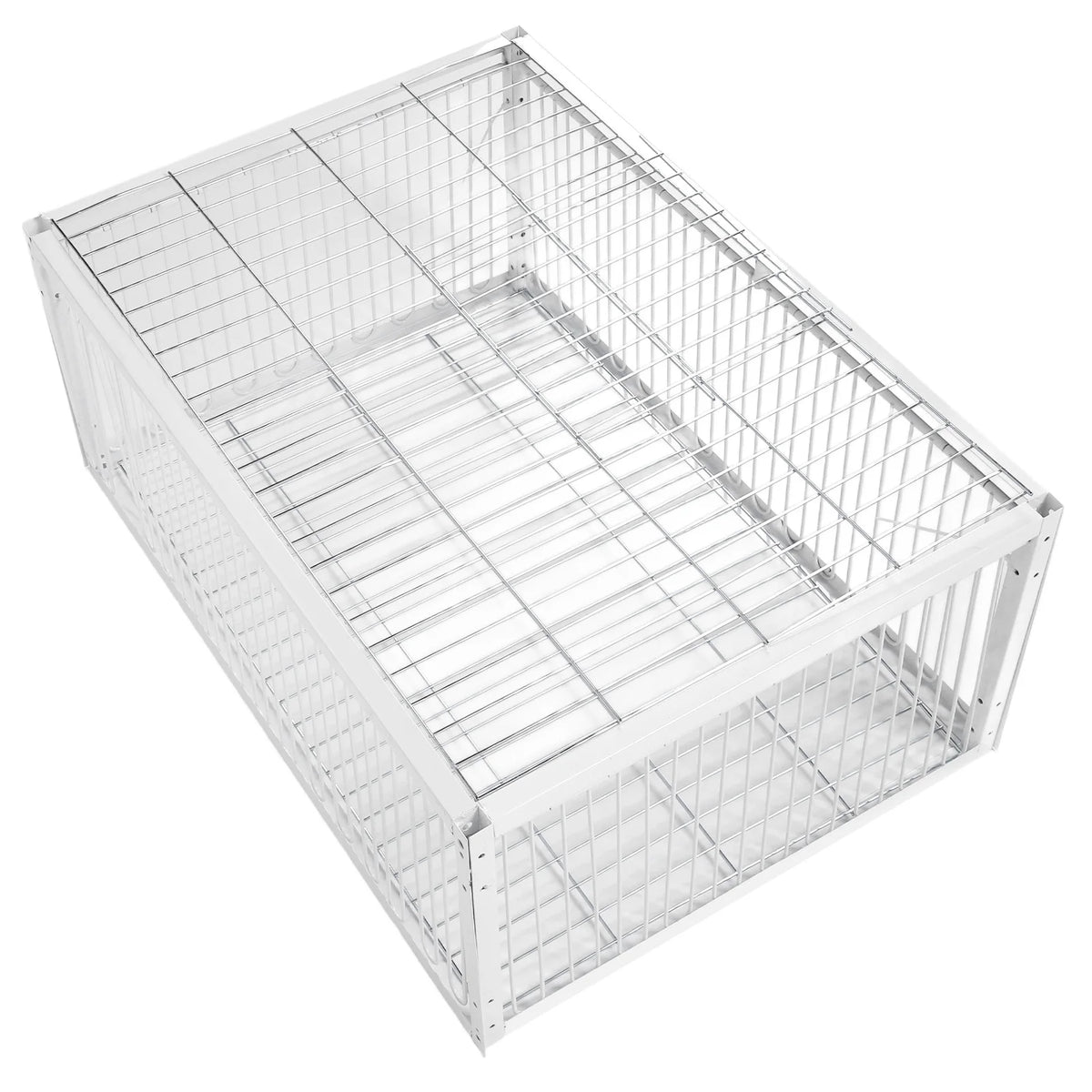 Bird Trap Cage Single Way Entry Portable Escape Proof Bird Animal Trap Cage Easy Assembly Versatile High Strength for Garden