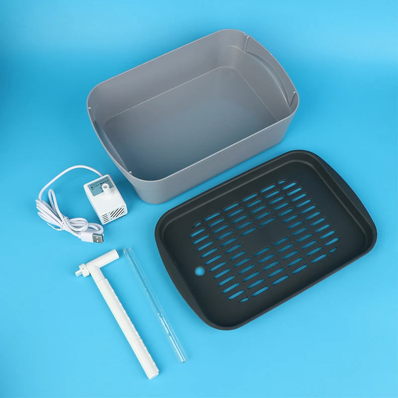 New Automatic Parrot Bird Bath Tub USB Electric Pet Circulating Water Bathtub Shower Fountain Pet Supplies·