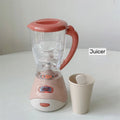Mini Household Appliances Kitchen Toys Pretend Play Set with Coffee Maker Water Dispenser and Toaster for Kids Boys Girls Gifts