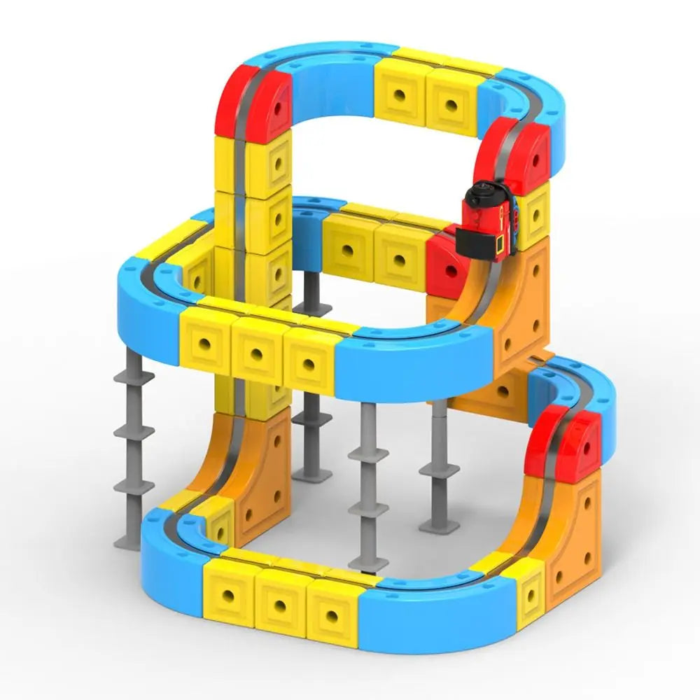 Plastic Magnetic Tracks Train Anti-gravity Smooth Steady Driving Magnetic Train Diecast Toy Intelligent Toy Railway Track Toys
