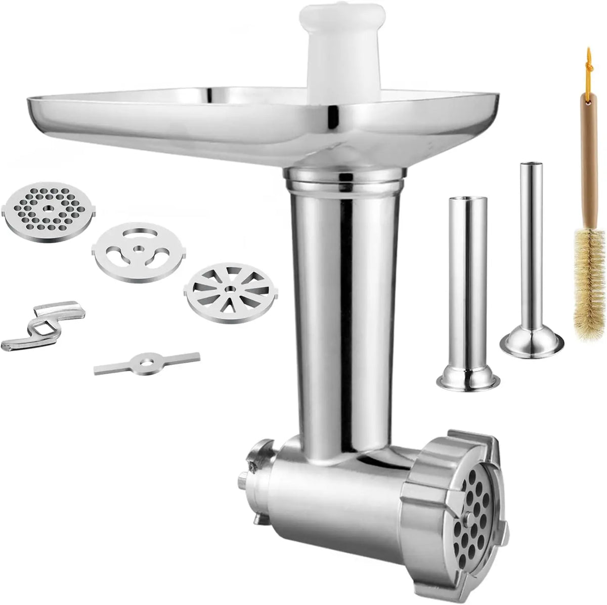 2025 New Stand Mixer Attachment Food Grinder Set Kitchen Grinding Tools for Kenwood Chef / Chef XL, KVC, KVL, KMix, Also Fit SME