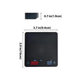 Kitchen Tools Coffee Scale with Timer Digital Multifunction Weighing Scale 3kg/0.1g Pour Over Drip Espresso Scale LCD Display