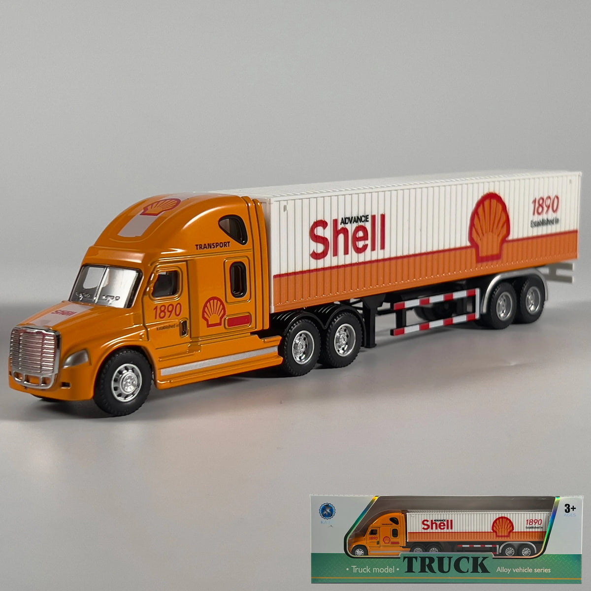 1:64 Scania Container Truck American Container Truck Alloy Diecast Model Car Home Decoration Ornaments Collections Hobby Holiday