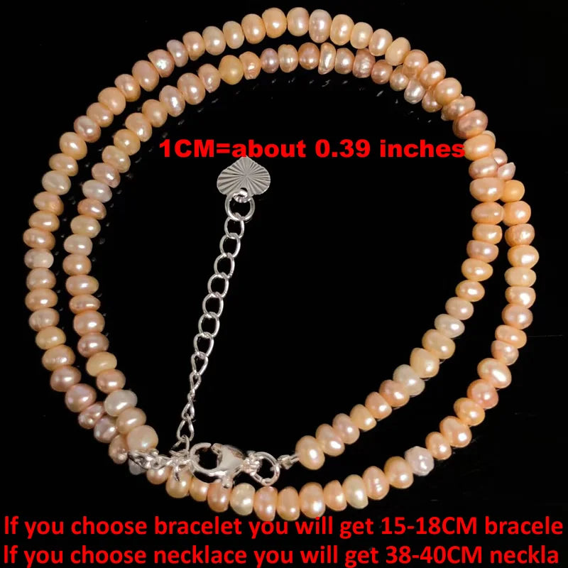 Fashion Women Bracelet necklace 2-3mm mini Cut angle beads tourmaline agate zircon natural pearl crystal Beaded Jewelry gift