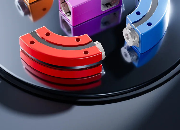 High-Speed Electric Train Set for Kids Magnetic Assembly DIY Educational Gravity-Defying Track Model Car Playset