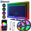 RGB 5050 LED Strip Lights App Control TV Backlight Flexible Ribbon Tape USB 5V Led Light for PC Gaming Room Decoration