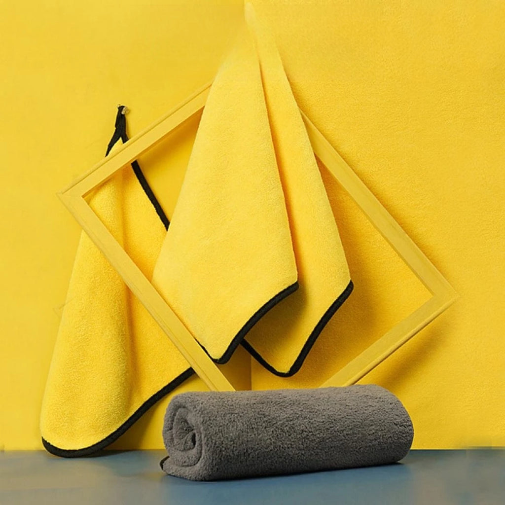 New 1-3pcs Pet Dog Absorbent Towel Microfiber Dog Bathing Towel Dog Bathrobes Wiping Cloth Pet Towel