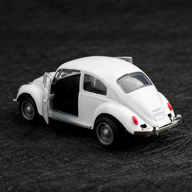 (bagged)1:38 Classical Cute Beettle, Alloy Model Car, Simulated vehicle, children's alloy car, boy's toy model, car ornaments