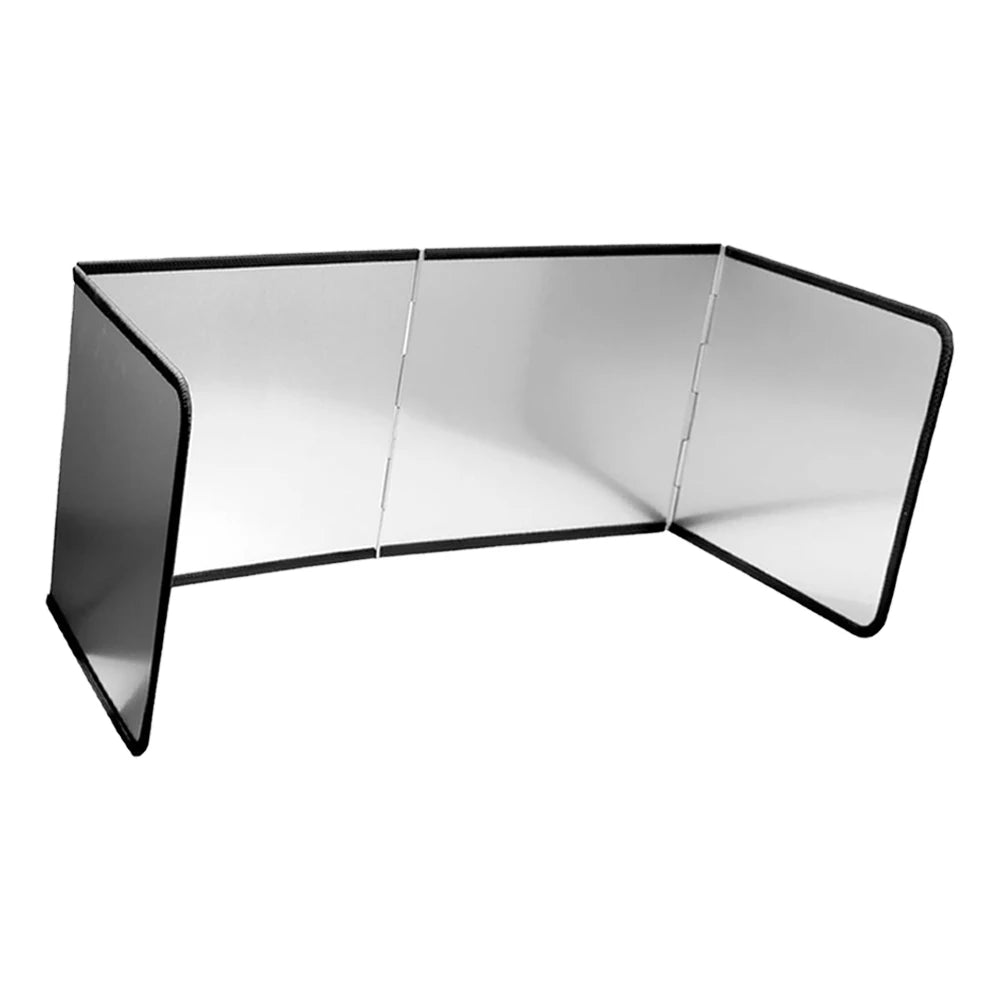 Stainless Steel Oil Shield Foldable Oil Splash Protection Film 2/4 Piece Non-stick Double-sided Stovetop Splash Screen Protector