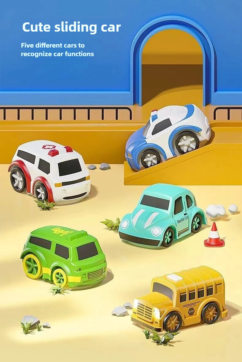 Racing Rail Car Model Educational Toys Children Track Adventure Game Brain Mechanical Interactive Train Animals Space Rocket Toy