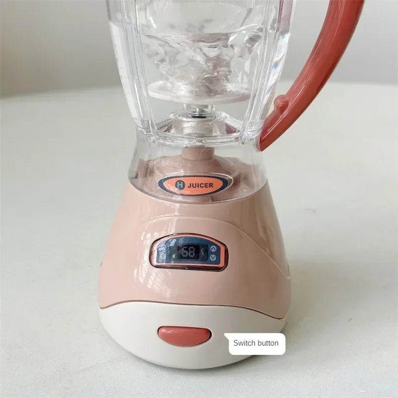 Mini Household Appliances Kitchen Toys Pretend Play Set with Coffee Maker Water Dispenser and Toaster for Kids Boys Girls Gifts