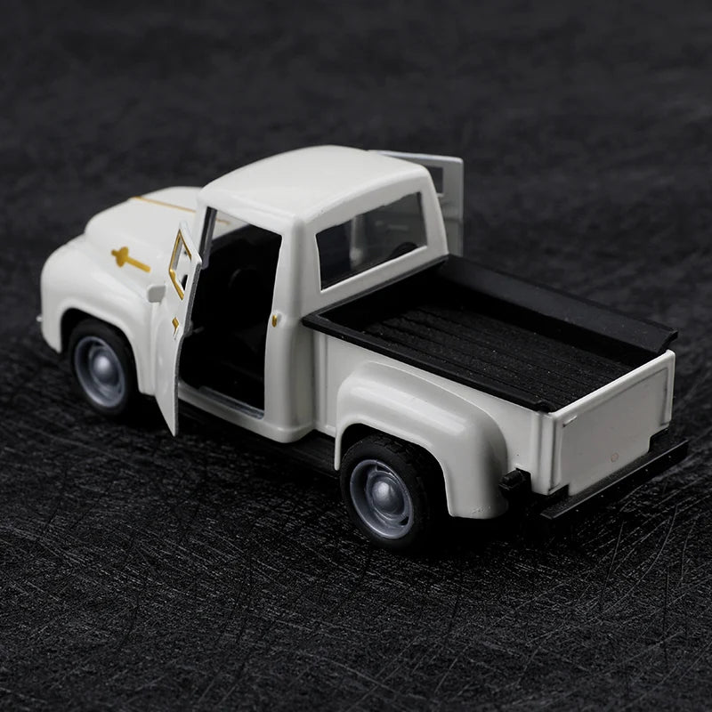 (bagged)1:38 Classical FORD F100 Pickup, Alloy Model Car, Simulated vehicle, children alloy car, boy's toy model, car ornaments