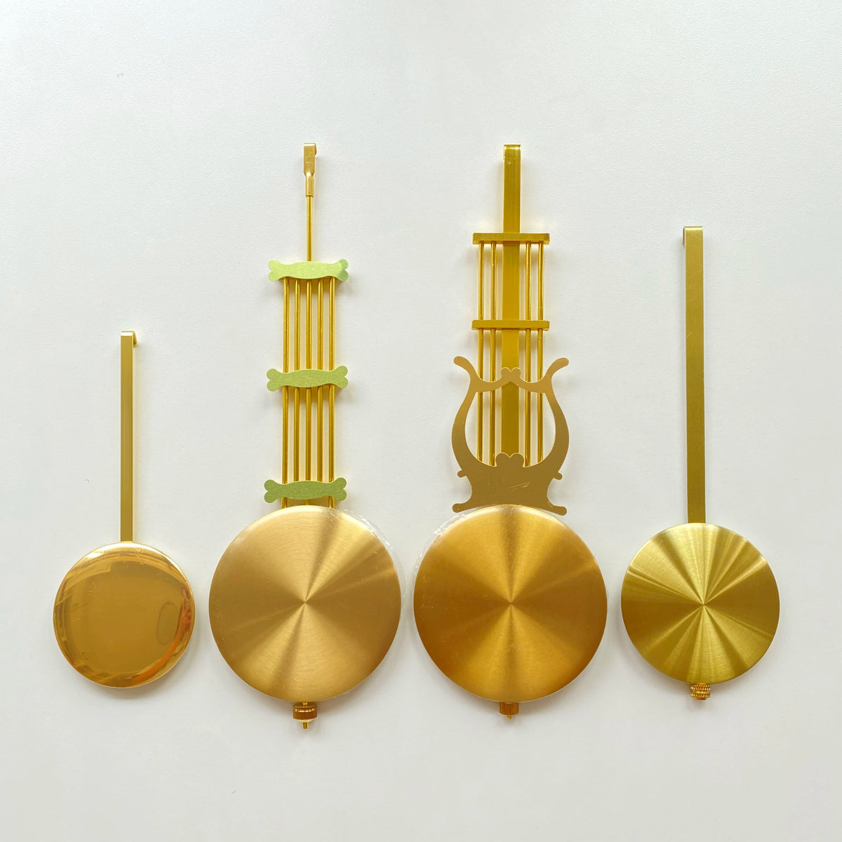 Quartz Clock Swing Metal Pendulum Bob Hammer Gold DIY Grandfather Wall Clock Repair Kits