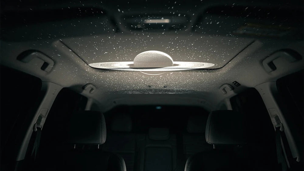 New Atmosphere Projection Car Ambient Light Large Range Projection Romantic Atmosphere Multiple Scenes Adjustable Focus Distance