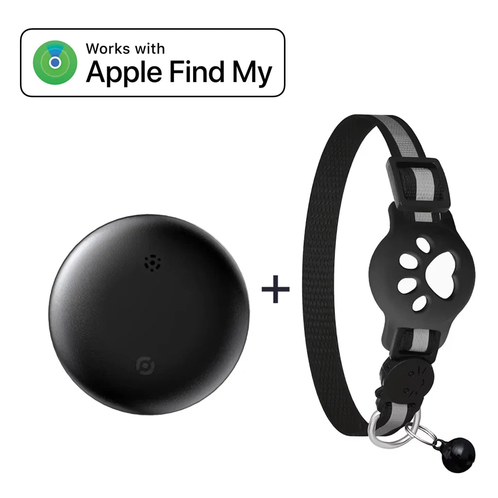 Smart GPS Tracker Tag Works For Apple Find My Anti-Lost Pet Cat Collar Key Finder Wallet Luggage Bag Suitcase iOS Locator