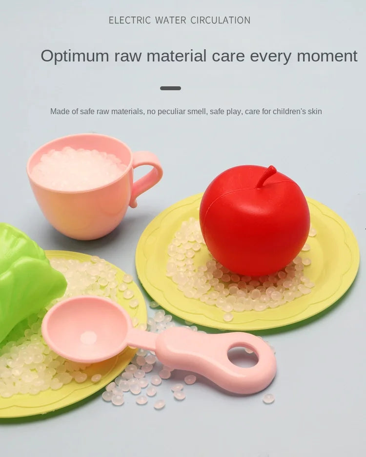 Kitchen Toy Plastic Dish Wash Sink Set Children Simulation Pretend Role Play Housework Kit Early Educational Toys for Children