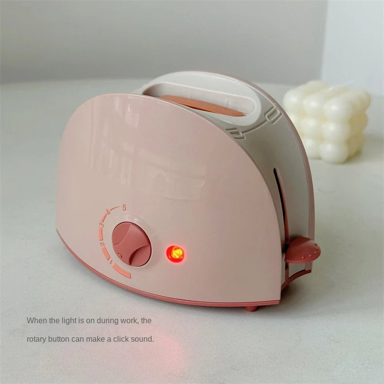 Mini Household Appliances Kitchen Toys Pretend Play Set with Coffee Maker Water Dispenser and Toaster for Kids Boys Girls Gifts