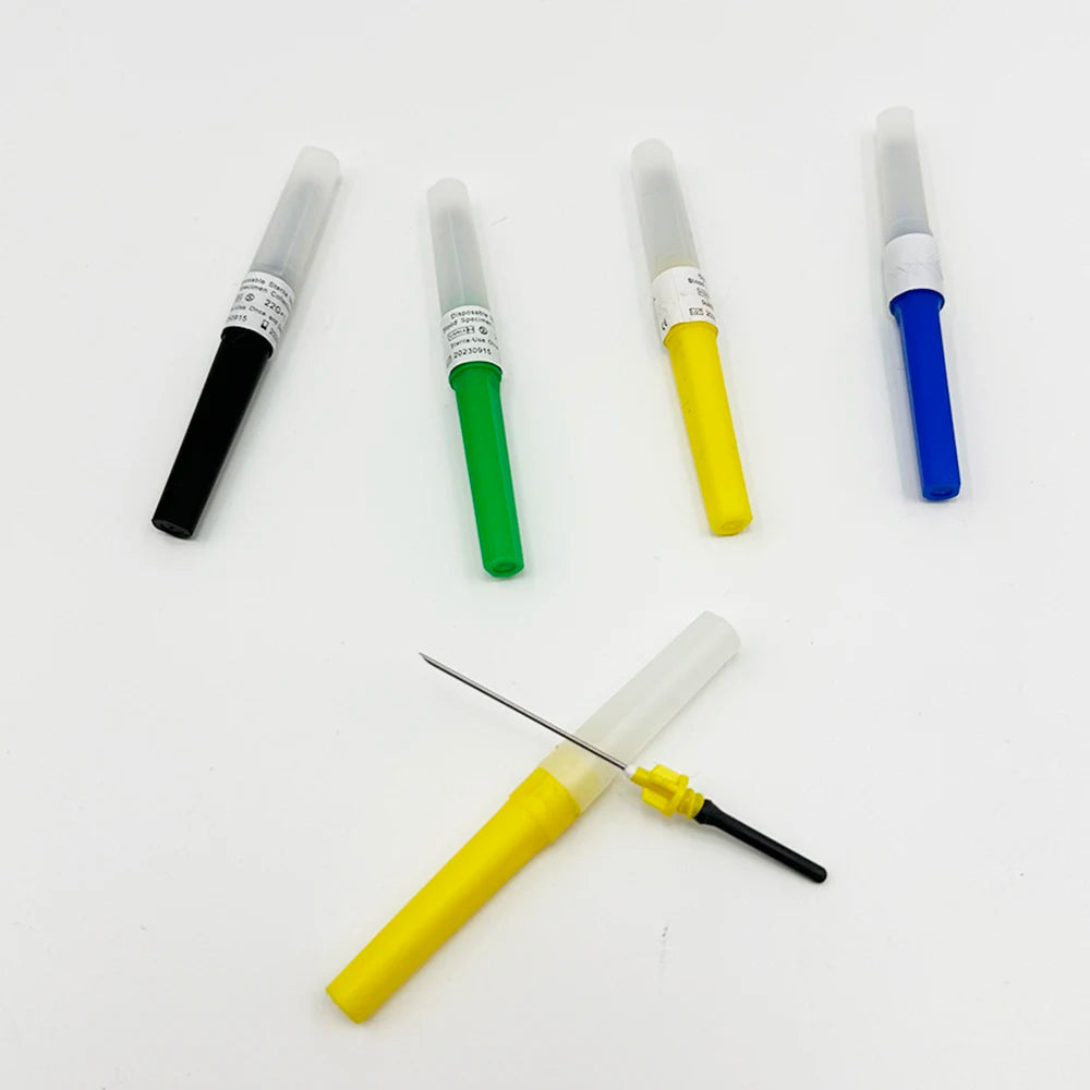 50PCS/lot 50pcs/lot Disposable Direct Insertion Blood Collection Needle Pet Vein Blood Collection Needle Animal Direct Collectio