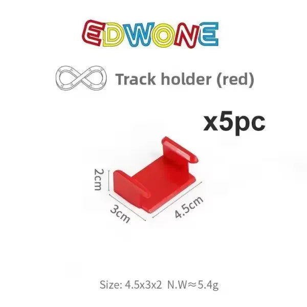 All Kinds Connectors Wooden Train Track Accessories Universal Plastic Building Blocks Adapters Fit for Brand Wooden Track Toys