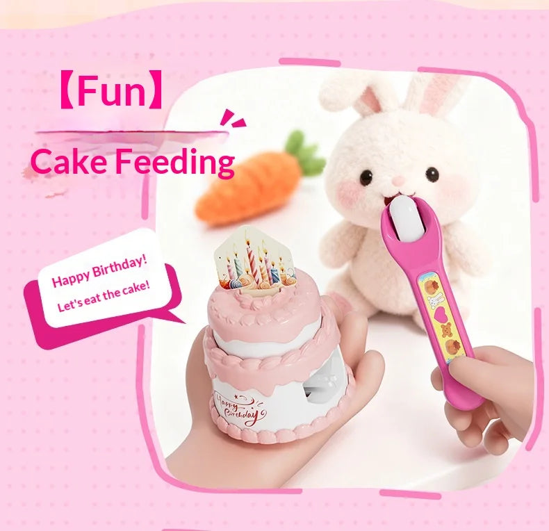 Pudding Feeding Toy Jelly Strawberry Pudding Storage Box Set Toy