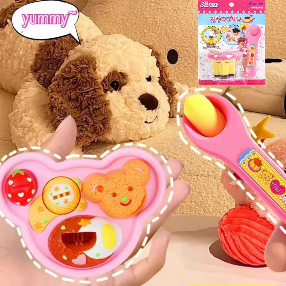 Simulation Food Sweet Rice Ball Pudding Feeding Toy Japanese Early Education Toy Play House Style Role Play Feature for Kids